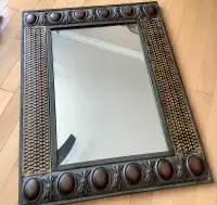 Art deco mirror and other wall decorations