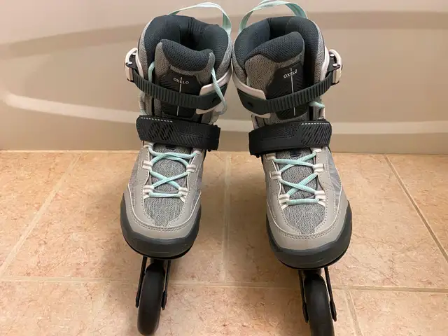 Inline Fitness Skates - Fit 500 Grey Rollerblades. in Skates & Blades in City of Montréal - Image 5