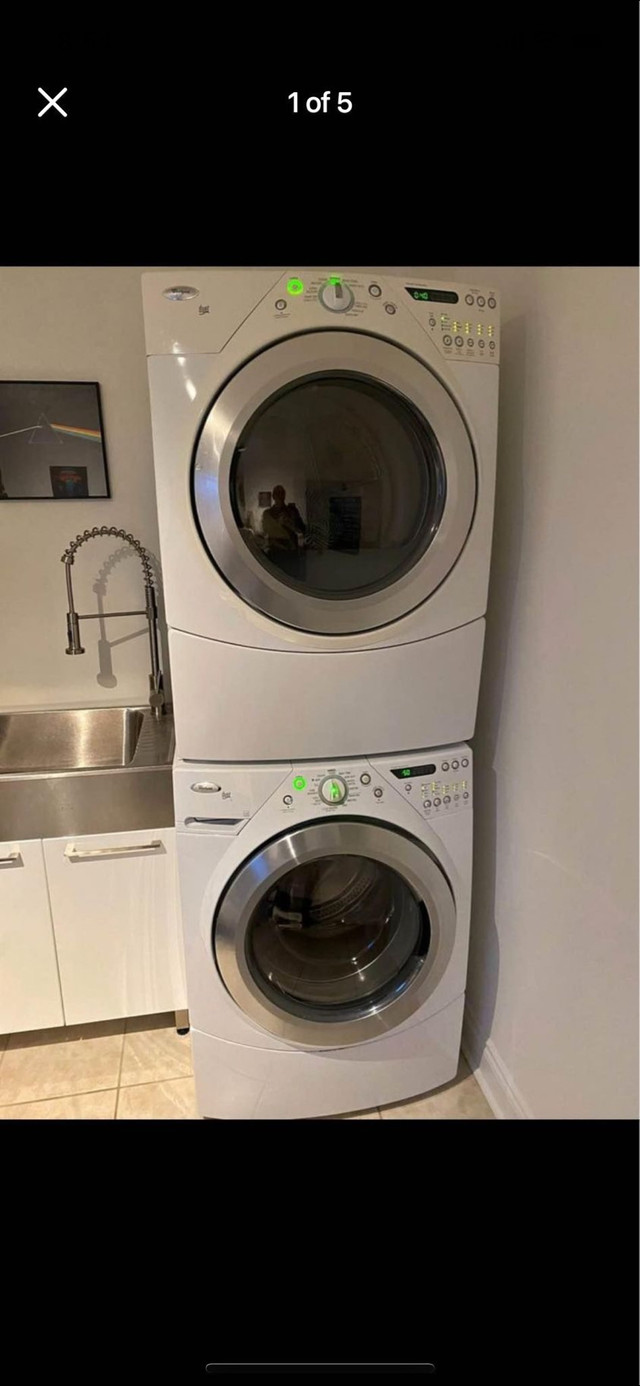 Energy efficient 27w Whirpool washer dryer can Deliver | Washers & Dryers |  City of Toronto | Kijiji
