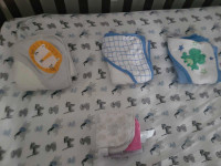 Serviettes et débarbouilettes bébé/ towels and rags for baby 
