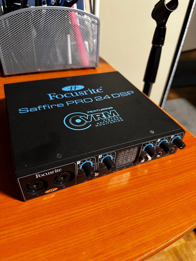Focusrite Saffire Pro 24 DSP in Pro Audio & Recording Equipment in City of Toronto - Image 2