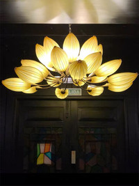 Ceiling light, lotus lights, chandelier 