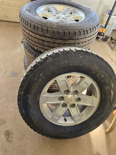 All four tires have 6-7/32nds, tires are LT, and just been balanced