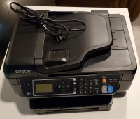 Epson Workforce WF-2750 Printer With 9 New Ink Cartridges