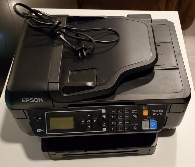 Epson Workforce WF-2750 Printer With 9 New Ink Cartridges in Printers, Scanners & Fax in Ottawa