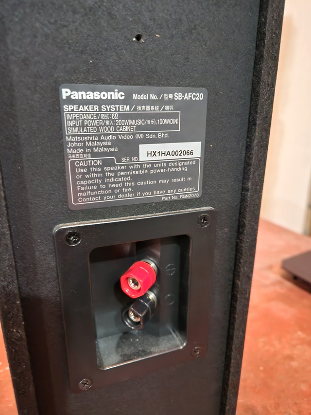 Panasonic Speaker System  in Speakers in Stratford - Image 3
