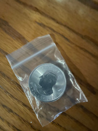 2024 1 oz Canadian Silver Maple Leaf $5 Coin