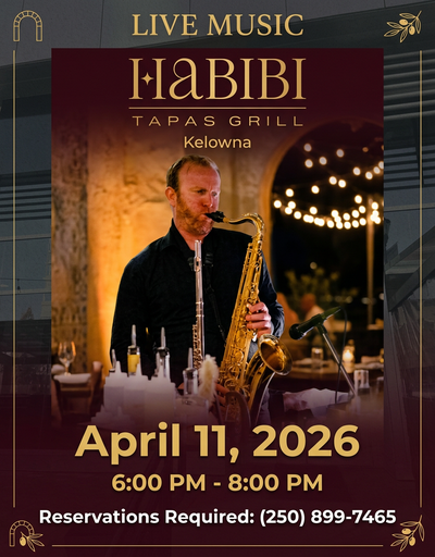 Okanagan Sax - Live Show at Habibi Tapas Grill, View more