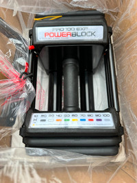 Power blocks - Pro 100 ( 40 lb set ) , new in sealed box