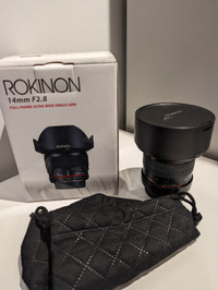 Rokinon 14mm f/2.8 Lens For Canon EF