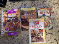 Chicken Cookbooks- Set of 4