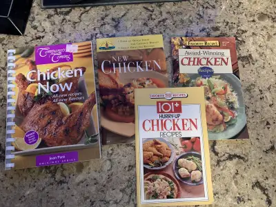 Chicken Cookbooks- Set of 4, View more