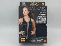 SaunaFX Women's Neoprene Sauna Vest medium brand new/veste sauna