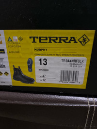 Terra steel toe work boots