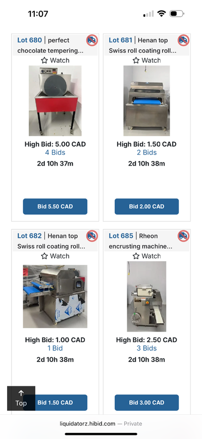 Mixer grinder sheeter kettle VCM & much more DEC 8 @ 4 PM, View more