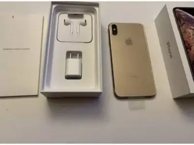 LIKE NEW IN BOX-iPhone XS MAX 64GB FACTORY UNLOCKED GOLD, View more