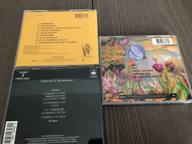 CD X3 (Harmonium) dans CD, DVD et Blu-ray  à Longueuil/Rive Sud - Image 2