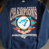Toronto Blue Jays World Series Champions Mens Size L Sweatshirt