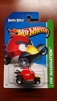 HOT WHEELS ANGRY BIRDS RED BIRD