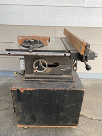 10” Table saw and stand