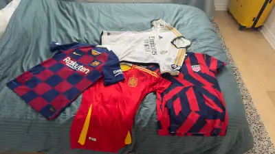 Authentic Jersey Real Madrid Barcelona Spain USA￼, View more
