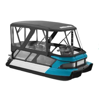 Elevate your boating experience with the 18 ft. Sea-Doo Switch Camper Enclosure. It offers full prot...