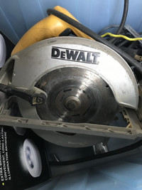 Scie ronde Dewalt, 75$, scie alternative 75$