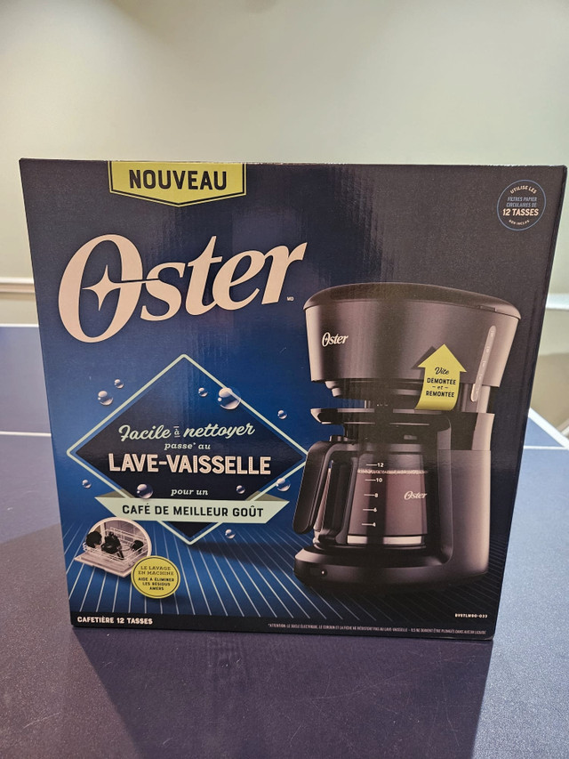 Brand New Oster 12 Cup Programmable Coffee Maker in Coffee Makers in Markham / York Region - Image 2