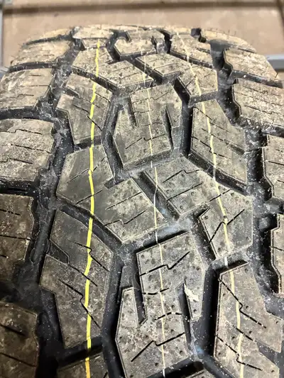 These Toyo OpenCountry AT3 tires, size 275/60R20, are brand new and have never been driven on. Featu...