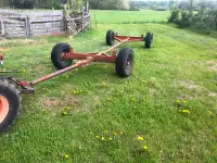 Hay wagon frame