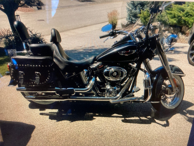 FOR SALE MINT 2008 Harley Davidson Heritage Softail Deluxe in Street, Cruisers & Choppers in Penticton