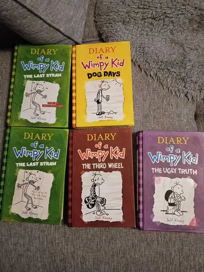 Books DIARY of Wimpy Kid 5 Books for $25, View more