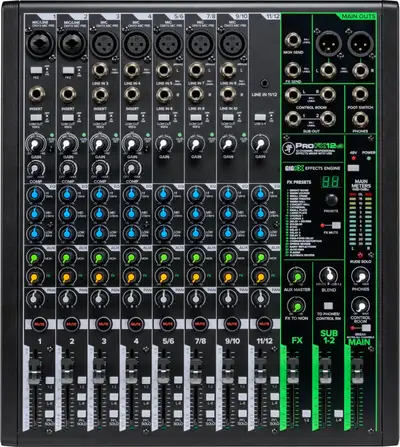 Mackie ProFX12v3 12 Mixer, View more