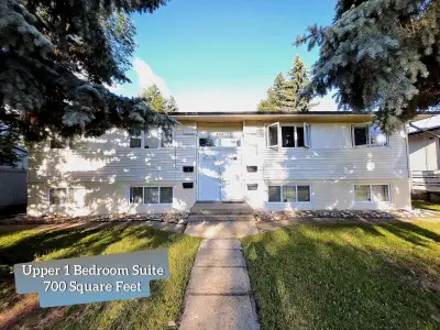 1-Bedroom Top Floor Suite in Jasper Park with In-Suite Laundr