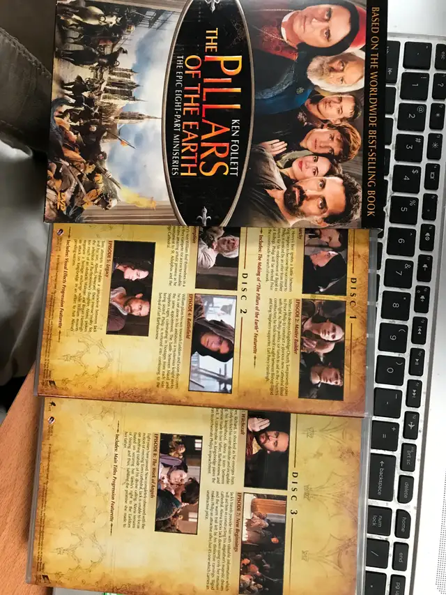Pillars of the Earth DVD set