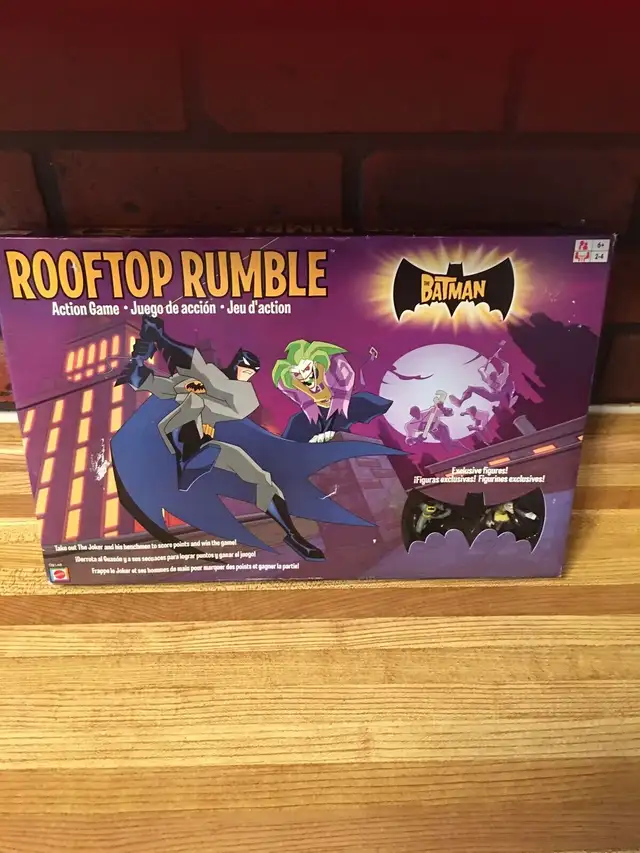 TOY GAME-THE BATMAN-ROOFTOP RUMBLE-NEW in Toys & Games in City of Toronto - Image 11