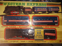 Diecast train Western express 