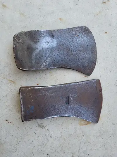 Couple axe heads, View more