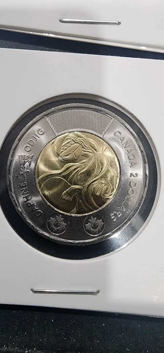 2025 Daphe Odjig -no colour- from a mint roll in Arts & Collectibles in Markham / York Region - Image 2