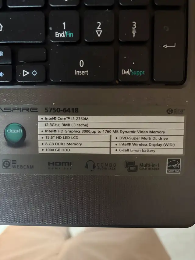 Acer Aspire Laptop581022537944944642