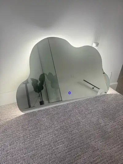 Cloud Shape Vanity Mirror w LED , View more