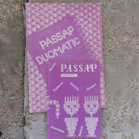 VINTAGE PASSAP DUOMATIC  KNITTING MACHINE MANUALS AND PARTS
