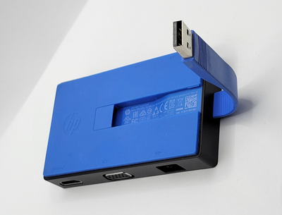 HP USB 3.0 Travel Dock Docking Station W/ HDMI VGA Display, View more