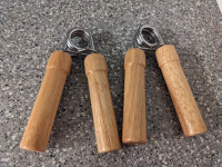 Wood Wooden Hand Grip For Fitness