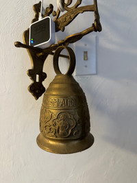 Brass dinner bell