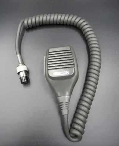 Vintage Kenwood Dynamic handheld button Ham Radio Microphone Model MC-42S Impedance 600 ohm, 8-Pin,...