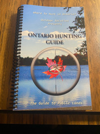 Ontario Hunting Guide for public land book