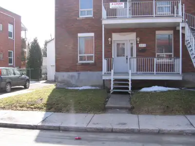 grand 4 1/2, rénové, haut duplex, ahuntsic, montréal
