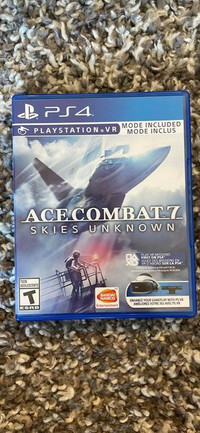 PS4 Game - Ace Combat 7 - Skies Unknown