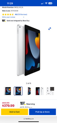 iPad 9th Generation Wifi 64 GB